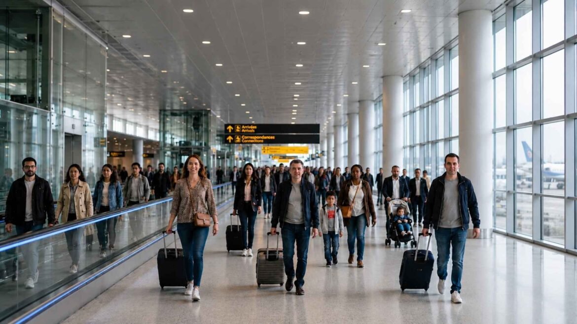Paris CDG Arrival begins by following the Arrivals signs toward passport control and baggage claim inside Charles de Gaulle Airport.