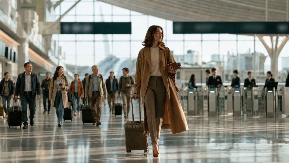 Japan Entry Requirements 2026 – international traveler walking toward immigration at a Japanese airport
