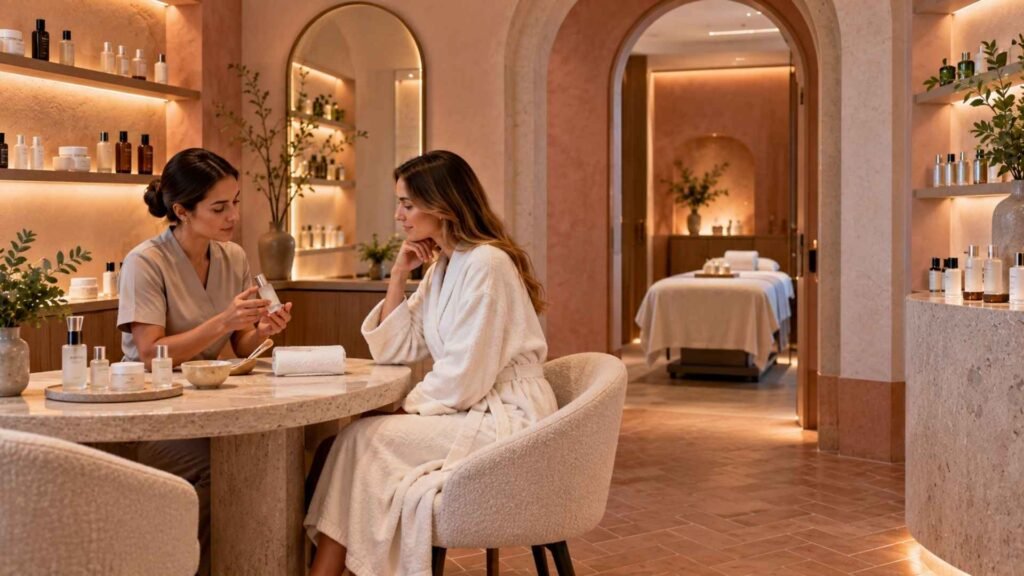 Omorovicza Budapest Institute skincare consultation and personalised facial treatment experience