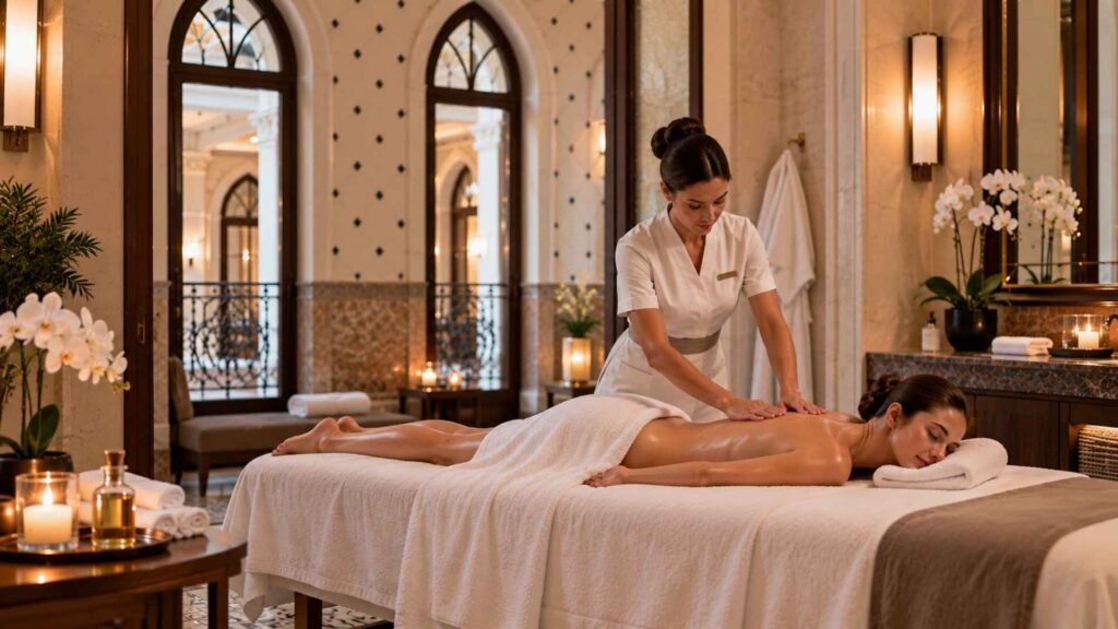 Royal Spa at Corinthia Budapest massage and luxury wellness experience